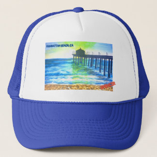 Manhattan Beach, CA Trucker Hat Trucker Pet