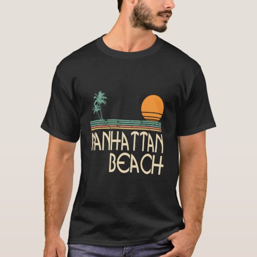 Manhattan Beach California T-shirt (Voorkant)