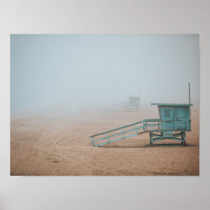 MANHATTAN BEACH, CALIFORNIA, VS POSTER