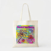 Manhattan Beach Happy en Hope Canvas tas (Voorkant)