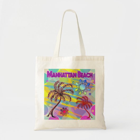 Manhattan Beach Happy en Hope Canvas tas (Voorkant)