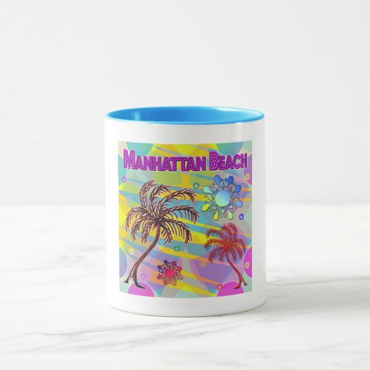 Manhattan Beach Happy en Hope Mok (Midden)