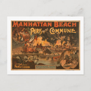 Manhattan Beach - Parijs en het commune Play Briefkaart