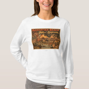 Manhattan Beach - Parijs en het commune Play T-shirt
