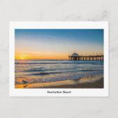Manhattan Beach Pier Briefkaart (Voorkant)