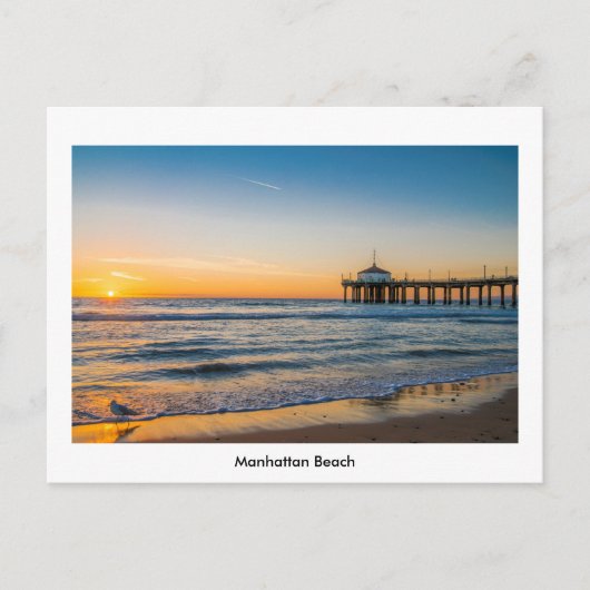Manhattan Beach Pier Briefkaart (Voorkant)
