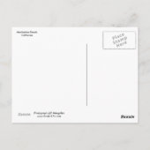 Manhattan Beach Pier Card Briefkaart (Achterkant)