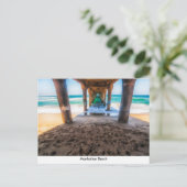 Manhattan Beach Pier Card Briefkaart (Staand voorkant)