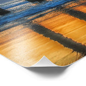 Manhattan Beach Pier Foto afdrukken (Hoek)