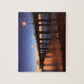 Manhattan Beach Pier in sunset, Californië Legpuzzel (Verticaal)