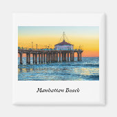 Manhattan Beach Pier Magnet (Voorkant)
