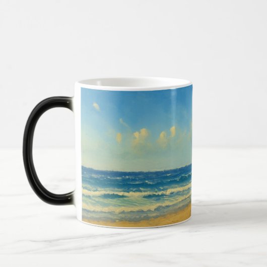 Manhattan Beach Pier met rood dak Magische Mok (Links)