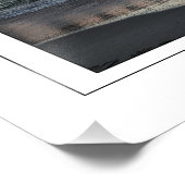 Manhattan Beach pier op Sunset Photo Print Foto Afdruk (Hoek)