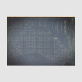 Manhattan Blueprint 18lb - losblad Tissuepapier