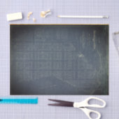 Manhattan Blueprint 18lb - losblad Tissuepapier (Craft)