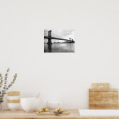 Manhattan Bridge - 15 x 11 poster - Geen rand (Keuken)