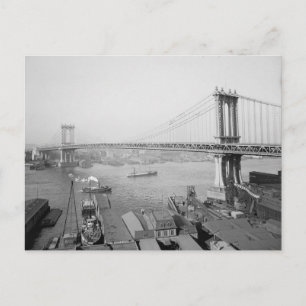 Manhattan Bridge, 1909 Briefkaart