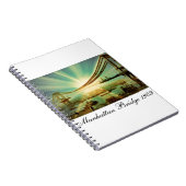 Manhattan Bridge 1909 Notitieboek (Rechterzijde)