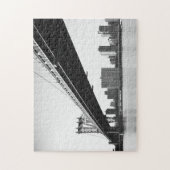 Manhattan Bridge and skyline, New York, VS. Legpuzzel (Verticaal)