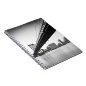 Manhattan Bridge and skyline, New York, VS. Notitieboek (Rechterzijde)