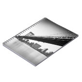 Manhattan Bridge and skyline, New York, VS. Notitieboek (Linkerzijde)