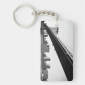 Manhattan Bridge and skyline, New York, VS. Sleutelhanger (Voorkant)