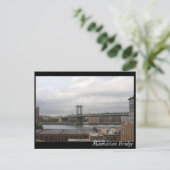 Manhattan Bridge Briefkaart (Staand voorkant)