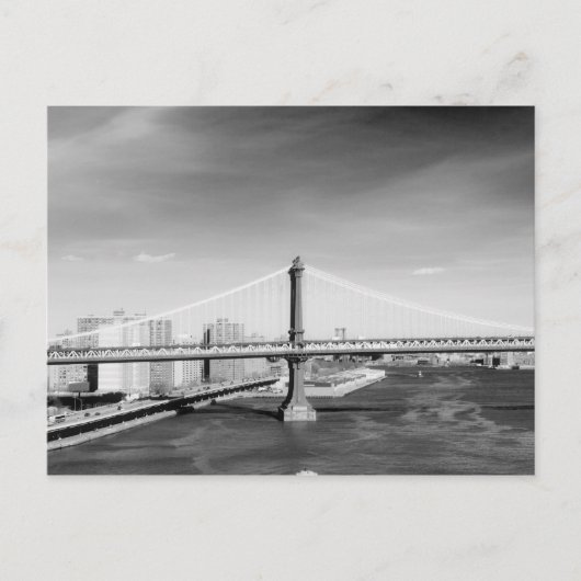 Manhattan Bridge-briefkaart Briefkaart (Voorkant)