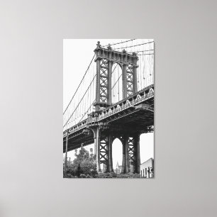 Manhattan Bridge Canvas Afdruk