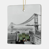 Manhattan Bridge Catharine Ferry New York Keramisch Ornament (Links)