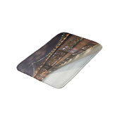 Manhattan Bridge en NYC Skyline Badmat (Gekanteld)