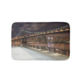 Manhattan Bridge en NYC Skyline Badmat
