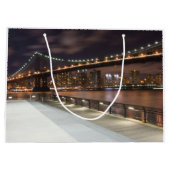 Manhattan Bridge en NYC Skyline Groot Cadeauzakje (Achterkant)