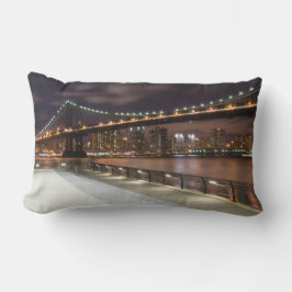 Manhattan Bridge en NYC Skyline Kussen