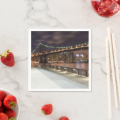 Manhattan Bridge en NYC Skyline Servetten (Insitu)