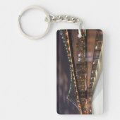 Manhattan Bridge en NYC Skyline Sleutelhanger (Voorkant)