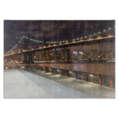 Manhattan Bridge en NYC Skyline Snijplank (Voorkant)
