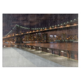 Manhattan Bridge en NYC Skyline Snijplank