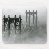 Manhattan Bridge Morning Fog Muismat (Voorkant)