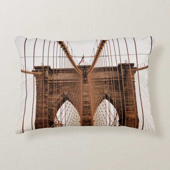MANHATTAN BRIDGE NEW YORK ACCENT KUSSEN (Voorkant)