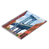Manhattan Bridge New York City Painting Notitieboek (Linkerzijde)