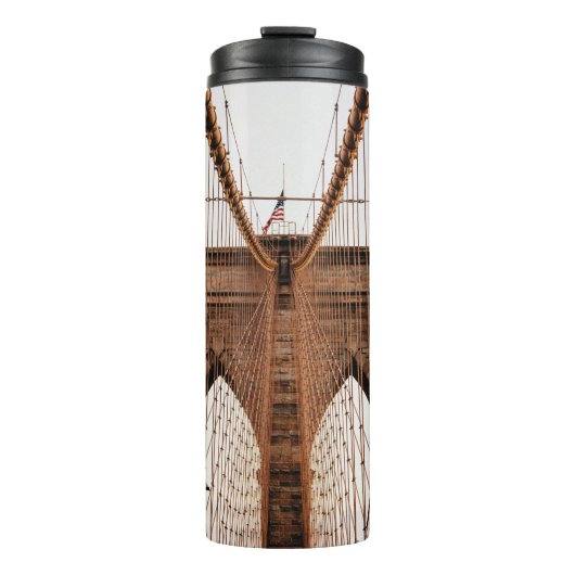 MANHATTAN BRIDGE NEW YORK THERMOSBEKER (Voorkant)