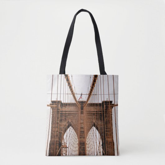 MANHATTAN BRIDGE NEW YORK TOTE BAG (Voorkant)