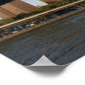 Manhattan Bridge over de East River | New York Cit Poster (Hoek)