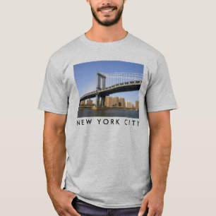 Manhattan Bridge over de East River New York Cit T-shirt