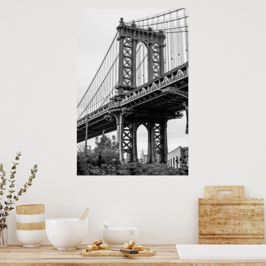 Manhattan Bridge Poster (Keuken)