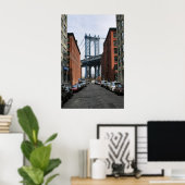 Manhattan Bridge Poster (Thuiskantoor)