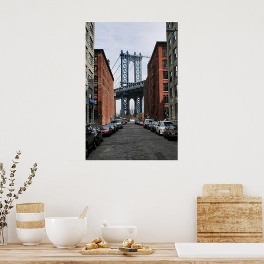 Manhattan Bridge Poster (Keuken)