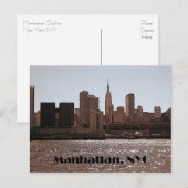 Manhattan briefkaart (Voorkant / Achterkant)