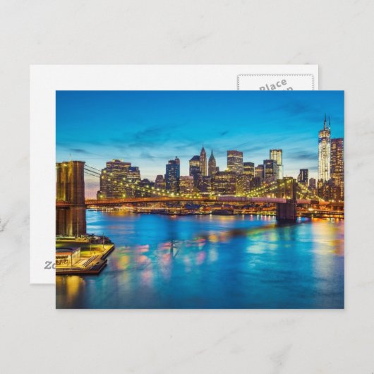 Manhattan Briefkaart (Voorkant / Achterkant)